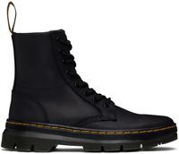 Dr. Martens Bottes Combs noires en cuir