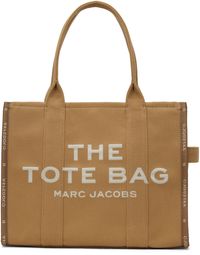 Marc Jacobs Tan 'The Jacquard Large' Tote