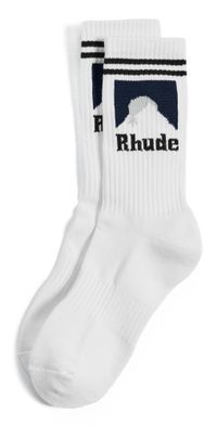Rhude Moonlight Socks WHITE / NAVY One Size