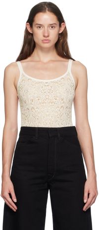 Gabriela Hearst White Desnos Bodysuit