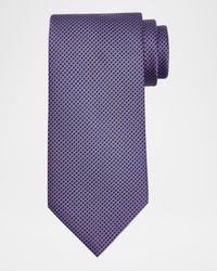 Men's Micro-Stripe Silk-Blend Tie