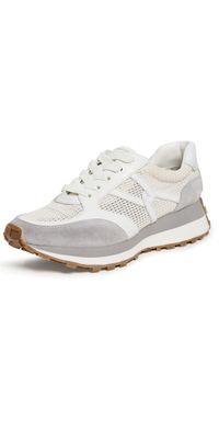 Veronica Beard Valentina Mesh Sneakers Lunar/Lily 8.5