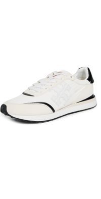 Tory Burch Destiny Trainers White/Purity/Black 10.5