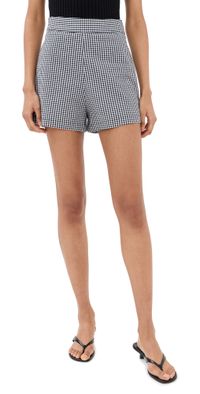 LE BOP Desiree Shorts Gingham Black & White S