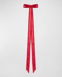 Mabel Pleated Bow Barrette