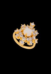Lavani Jewels - Bague altaira blanc - Taille Unique - Blanc