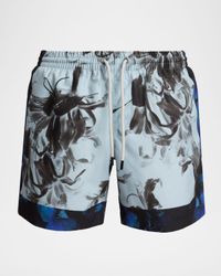 Men's Phibbs Floral Nylon Swim Shorts