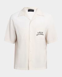 Men's Hollywood Logo Bowling Shirt