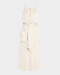 Amelia Belted Midi Skirt