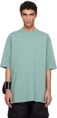 Rick Owens Blue Hollywood Jumbo SS T-shirt