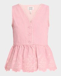 Lana Embroidered Sleeveless Top