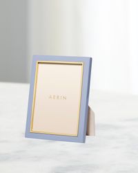 Varda Lacquer Photo Frame, French Blue - 5x7