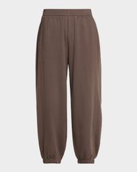 Cropped Lightweight Ponte Pants