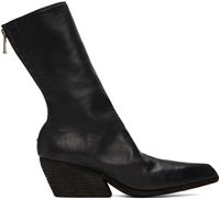 Guidi Black Tex-Mex Boots