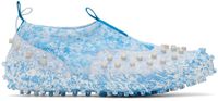 Sunnei Baskets 1000CHIODI bleues exclusives à SSENSE