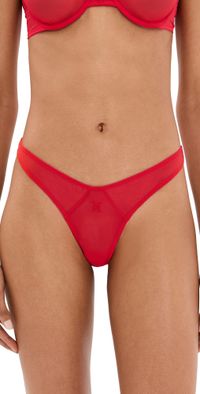 Kiki De Montparnasse Brienne Thong Red S