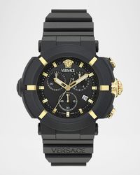Real Active Chrono 45MM Black Ecoceramic Watch