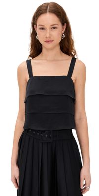 Ramy Brook Sloan Blouse Black L