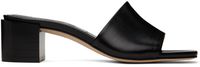Aeyde Black Lissy Heeled Sandals