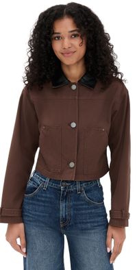 LE BOP Harriet Cropped Jacket Chocolate M