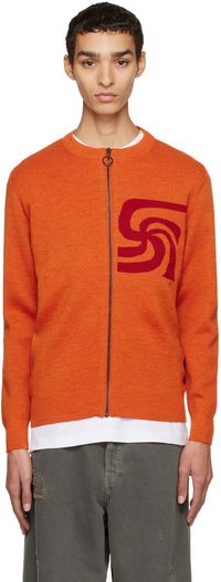 Soulland Orange Armor Lux Edition Cardigan
