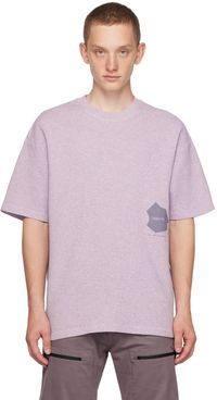 Objects IV Life T-shirt mauve à logo imprimé