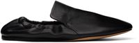 Le Monde Beryl Black Leather Loafers