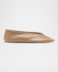 Luna Leather Ballerina Flats