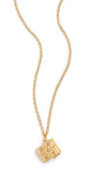 HART Etched Vesta Case Necklace Gold One Size