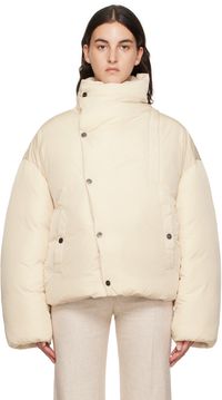 JACQUEMUS Blouson matelassé Cocon blanc cassé - Le chouchou