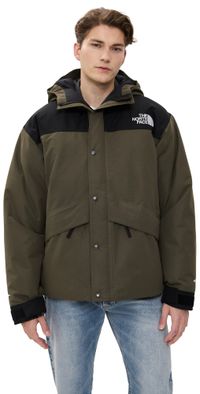 The North Face Mountain Down Jacket New Taupe Green/TNF Black XL