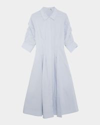 Jazz Pintuck Midi Dress