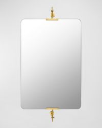 Anastasya 48" Wall Mirror, Gold