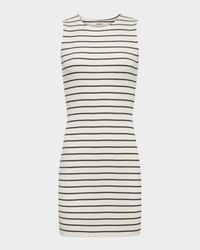 Ellis Stripe Knit Mini Dress