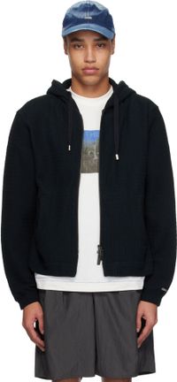 ADER error Black Lunel Zip-Up Product. 30 Hoodie