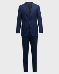 Men's Shelton Mouline Check Suit