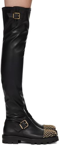 Jimmy Choo Bottes motard II noires