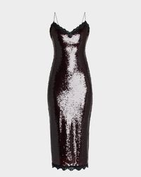 Verelith Sequined Midi Dress