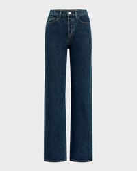 The Margot High-Rise Straight Jeans