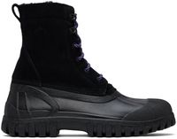 Diemme Black Anatra Shearling Boots