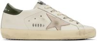 Golden Goose White Super-Star Classic Sneakers