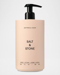 Saffron And Cedar Body Lotion, 15 oz.