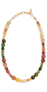 Brinker + Eliza Merritt Necklace Agate Multi One Size