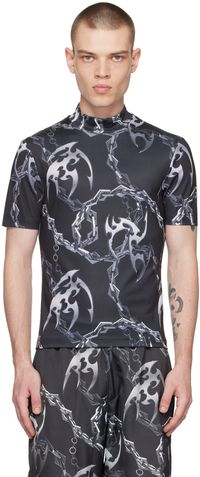 Han Kjobenhavn Black Chain Turtleneck