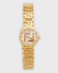 19mm Forever Fendi FF Diamond Bracelet Watch