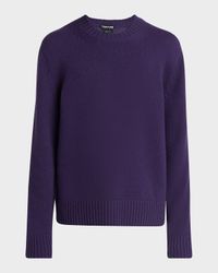 Men's 5 Gauge Cashmere Crewneck Sweater