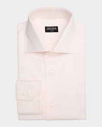 Men's Candy Stripe Trofeo Twill Dress Shirt