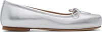 Aeyde Silver Gabriella Leather Ballerina Flats