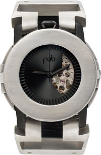 Parts of Four Silver FOB Paris Edition #72 Watch