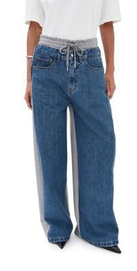 Monse Denim Sweatpants Indigo 6